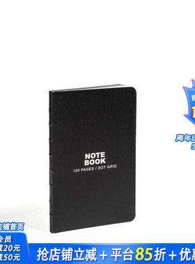 【预售】黑色小型子弹笔记 Black Small Bullet Journal 原版笔记本Notebook 正版进口书