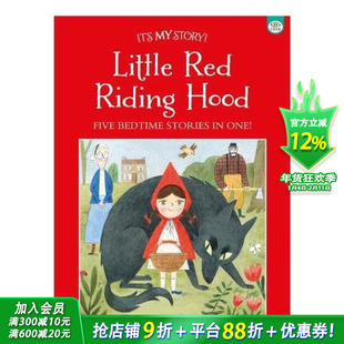 【预售】英文原版 小红帽 Little Red Riding Hood 儿童英语桥梁分*章节故事阅读拓展 进口图书 善优童书