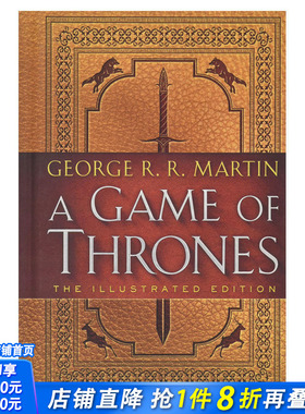 【预售】A Game of Thrones，冰与火之歌：权力的游戏 插图版