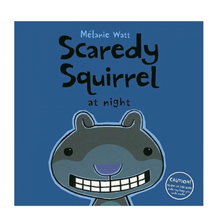 【现货】【Scaredy Squirrel 】at Night，【胆小鬼松鼠】在夜晚 英文原版儿童绘本 3-6岁 情绪管理  亲子英语阅读