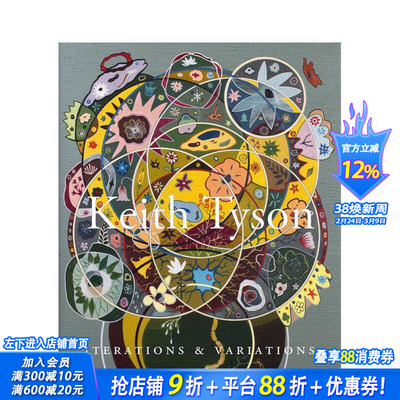 【现货】英文原版 基斯·泰森：迭代与变更 Keith Tyson: Iterations and Variations 当代艺术 正版进口图书画册