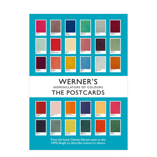 色卡明信片 現貨 Nomenclature 維爾納色彩命名法 Werner‘s The 創意產品文創贈禮送人 Postcards Colours