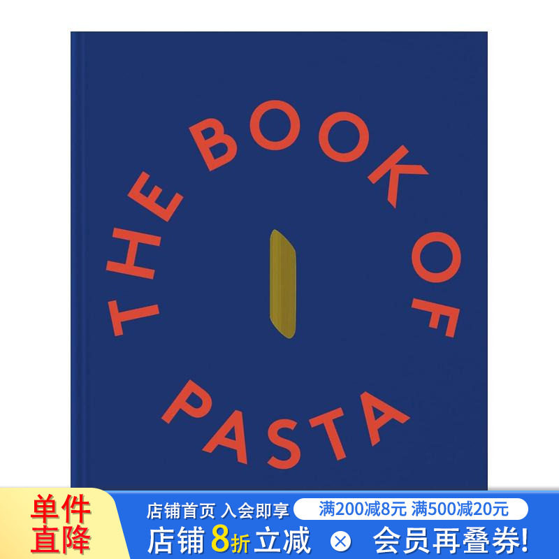 【预售】意大利面:百味来Barilla品牌食谱大全 The Book of Pasta 原版英文餐饮生活美食 正版进口书