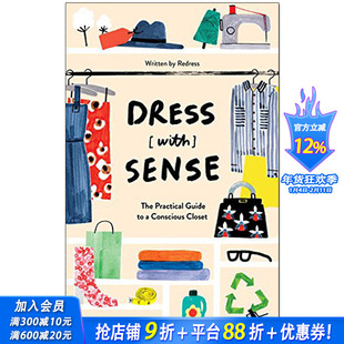 【现货】【T&H】Dress [with] Sense，衣服与感官：丰富衣柜的实用指南 英文原版服装服饰设计