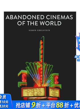 【现货】英文原版 废土：影院 Abandoned Cinemas of the World 摄影艺术图集 人文景观 正版进口图书画册