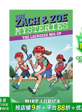【预售】【Zach And Zoe扎克和佐伊】6：Lacrosse Mix-Up曲棍球混搭 章节书【善优童书】