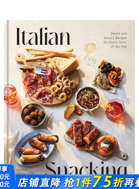 【现货】意大利小吃及街头美食 Italian Snacking 英文餐饮 正版进口书