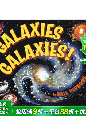 【预售】星系 星系！ Galaxies  Galaxies!  英文儿童初级章节桥梁故事书 进口童书