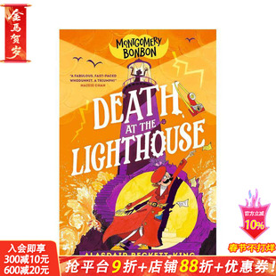 【现货】【大侦探波波】灯塔死局【Montgomery Bonbon】Death at the Lighthouse少年侦探小说故事书 英文拓展阅读蓝思值700L+