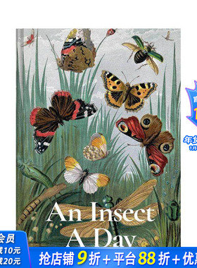 【预售】一天一昆虫 An Insect A Day 原版英文社会科学 正版进口书
