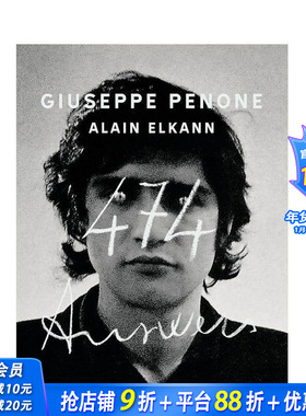 【现货】朱塞佩·佩诺内与阿兰·埃尔坎对话录：474个回答 Gagosian高古 Giuseppe Penone，Alain Elkann英文艺术画册正版进口书