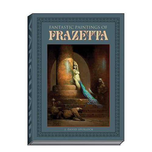 【预售】英文原版 弗雷泽塔的奇妙画作 Fantastic Paintings Of Frazetta 英文外国美术20世纪艺术画册 进口原版书籍 善优图书