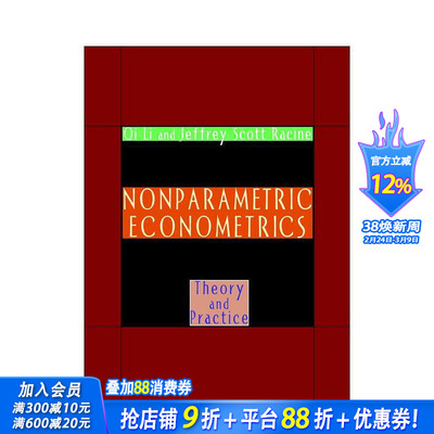 【预售】非参数计量经济学 Nonparametric Econometrics 原版英文社会科学 正版进口书