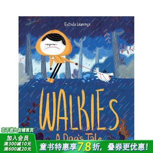 散步：狗 预售 故事 Dog Walkies Tale 进口童书 英文儿童插画故事绘本