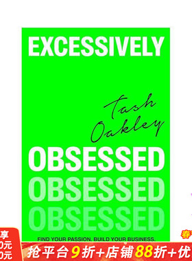 【预售】热爱：创业手册 Excessively Obsessed 原版英文商业行销 正版进口书