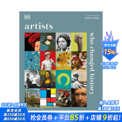 【现货】改变历史的艺术家 【DK History Changers】Artists Who Changed History 原版英文艺术画册画集 正版进口图书