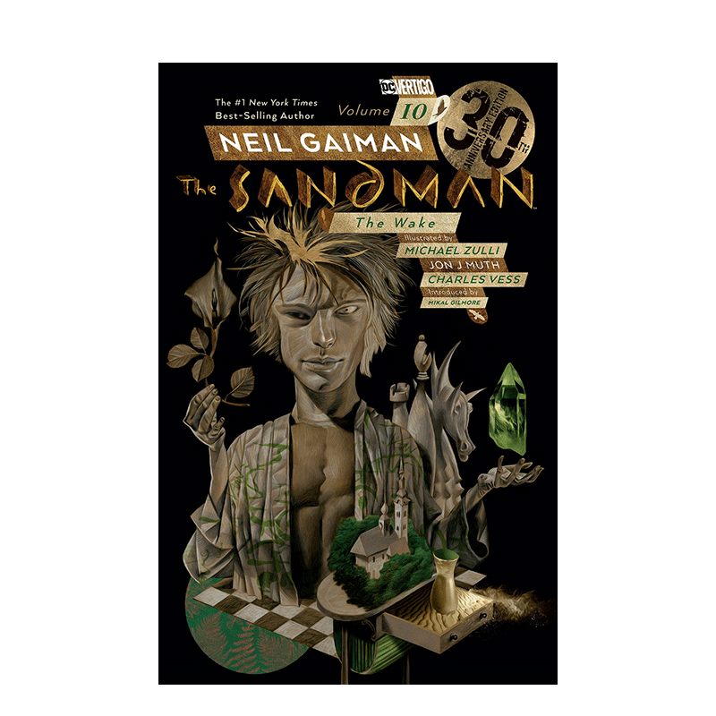 【预售】英文漫画 睡魔30周年版弟10卷：觉醒 Sandman Vol. 10: The Wake 30th Anniversary Edition 正版进口书籍 DC comic