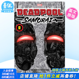 死侍武士 善优图书 Media 预售 英文漫画 原版 Deadpool 卷2 VIZ Samurai 进口书籍 Vol.