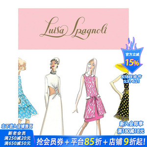【现货】意大利时尚品牌Luisa Spagnoli品牌历史画册 时尚服装设计插画 英文原版