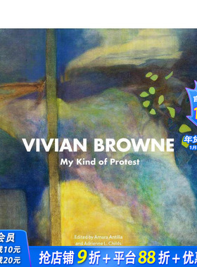 【现货】薇薇安·布朗：我的方式 Vivian Browne : My Kind of Protest 原版英文艺术画册画集 正版进口书