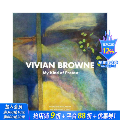【现货】薇薇安·布朗：我的方式 Vivian Browne : My Kind of Protest 原版英文艺术画册画集 正版进口书