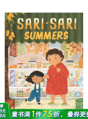 【预售】萨里-萨里-萨默斯 Sari-Sari Summers 英文儿童插画故事绘本 进口童书