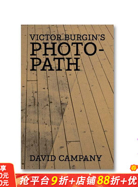 【现货】英文原版【DISCOURSE】 Victor Burgin的相片之路 Victor Burgin’s Photopath摄影大师专辑 正版进口图书画册