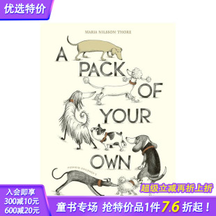 Your 现货 Pack Own 进口儿童图书 一群你自己 艺术插画绘本 英文原版 善优童书 精装