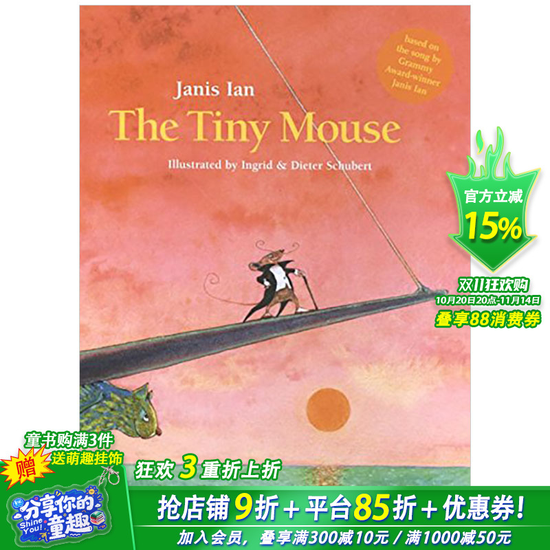 【现货】The Tiny Mouse 小老鼠 英文原版儿童绘本 3-6岁【善优童书】