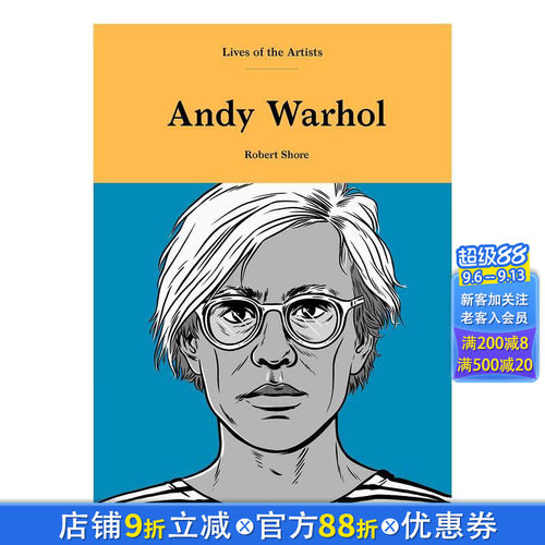【现货】【艺术家生平】Andy Warhol 安迪·沃霍尔 英文原版现当代艺术 艺术家入门
