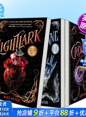 【多册选拍】光之雀系列套装 1-4册 英文小说故事 The Lightlark Saga: The Ultimate Box Set 英语拓展阅读进口书