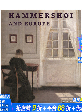 【现货】英文原版 哈默休伊与欧洲 Hammershoi and Europe 英文外国美术-19世纪 正版进口书画册 善优图书