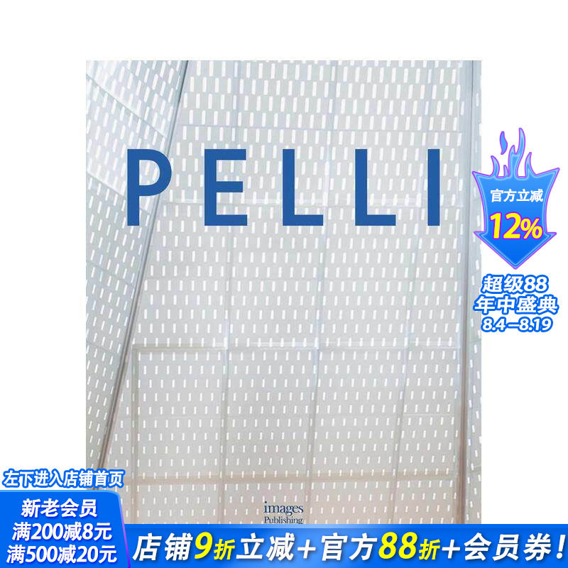 【预售】西萨·佩里作品集 Pelli 原版英文建筑设计 正版进口书