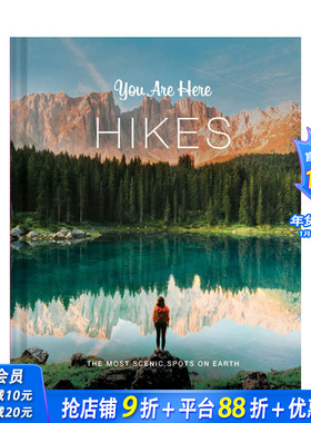 【现货】英文原版 你在此地：远足 You Are Here: Hikes 旅行生活 正版进口图书画册