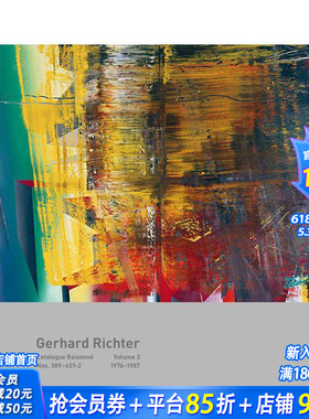 【预售】格哈德·里希特作品集(卷三) Gerhard Richter Catalogue Raisonné. Volume 3 原版英文艺术画册画集 正版进口书