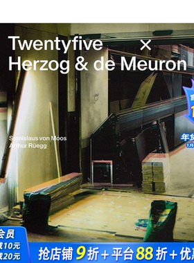 【现货】英文原版 赫尔佐格和德梅隆：25个重要项目 Twentyfive x Herzog & de Meuron 建筑设计 正版进口书籍画册 善优图书