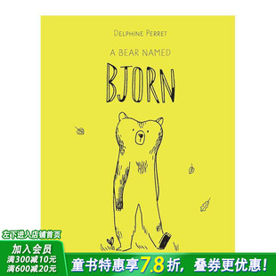 12岁 儿童故事阅读 Bjorn Bear 熊 精装 英文原版 一只叫伯恩 现货 Named
