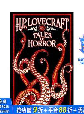 【预售】H.P.洛夫克拉夫特恐怖故事集 H. P. Lovecraft Tales of Horror 原版英文文学 正版进口书