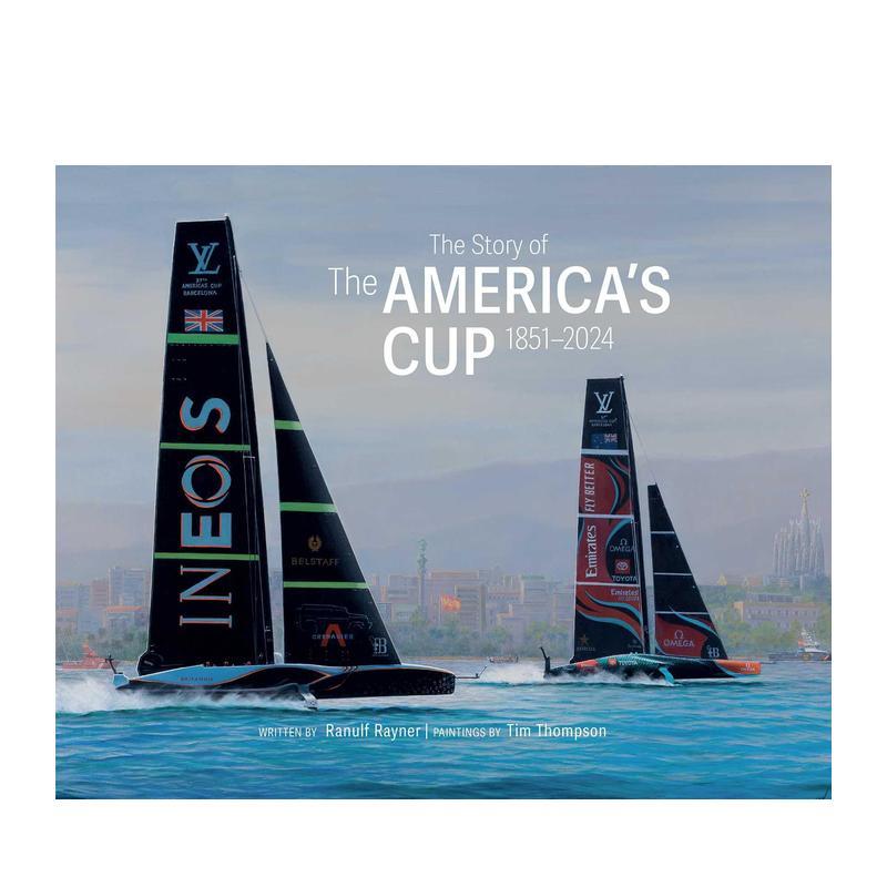 【预售】美洲杯帆船赛史:1851-2024 The Story of the America’s Cup 1851-2024 原版英文运动 正版进口书