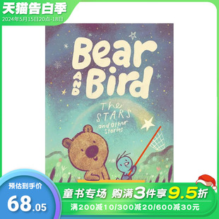 英国插画师Jarvis 原版 小熊和小鸟：星星及其它故事 Stars Other Bear and 英文儿童章节书 Bird 现货