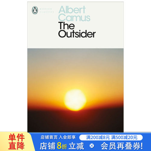 【预售】The Outsider，局外人 Camus 加缪 经典现代文学 英文原版