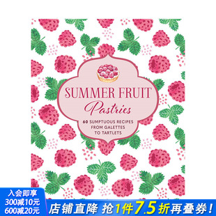 Pastries 善优图书 英文原版 进口书籍画册 正版 餐饮料理食谱指南 Fruit Summer 夏日氛围感水果西点 现货