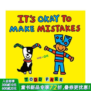 进口童书 犯错误没关系 英文儿童插画故事绘本 Mistakes Make Okay 现货