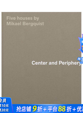 【预售】中心与边缘：瑞典建筑师Mikael Bergquist的五座木屋 Center and Periphery 原版英文建筑设计 正版进口书
