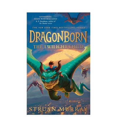 【预售】龙裔：暮光之子 Dragonborn: The Twilight Child 精装英文小说故事科普 英语拓展阅读进口书