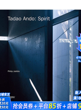 【现货】英文安藤忠雄:灵魂之光/冥想空间建筑项目Tadao Ando: Spirit: Places of Meditation and Worship 建筑设计正版图书