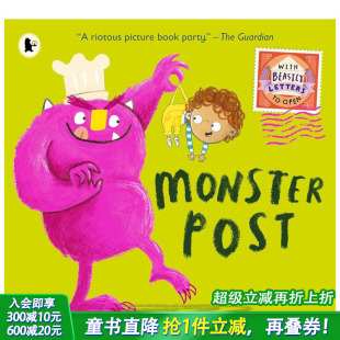 来信 怪物 Monster Post 进口童书 英文儿童插画故事绘本 预售