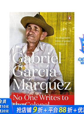 【预售】【马尔克斯逝世100周年纪念】没有人给他写信的上校 No One Writes to the Colonel 原版英文文学小说 正版进口图书