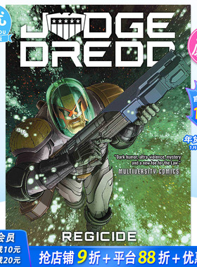 【预售】英文原版漫画 特警判官：弑君 Judge Dredd: Regicide 正版进口图书 Image Comics出版 善优图书
