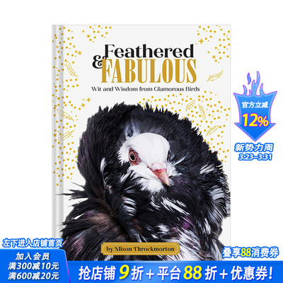 【现货】羽毛丰满 & 智慧惊人Feathered & Fabulous 鸟类品种百科图册 英文原版 科普彩图华丽的群族